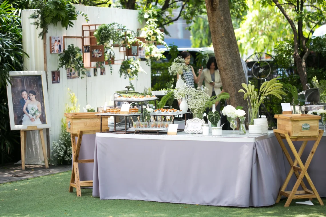 ไอเเดียจัดเลี้ยง Greenery Style