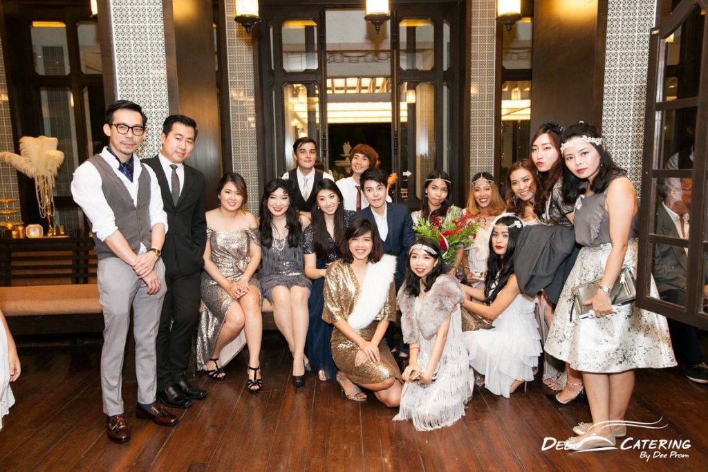 Gasby Theme Wedding Party