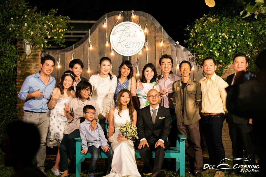 จัดงานเลี้ยงค็อกเทล งานแต่งงานในสวน สถานที่จัดงาน 66 Cottage