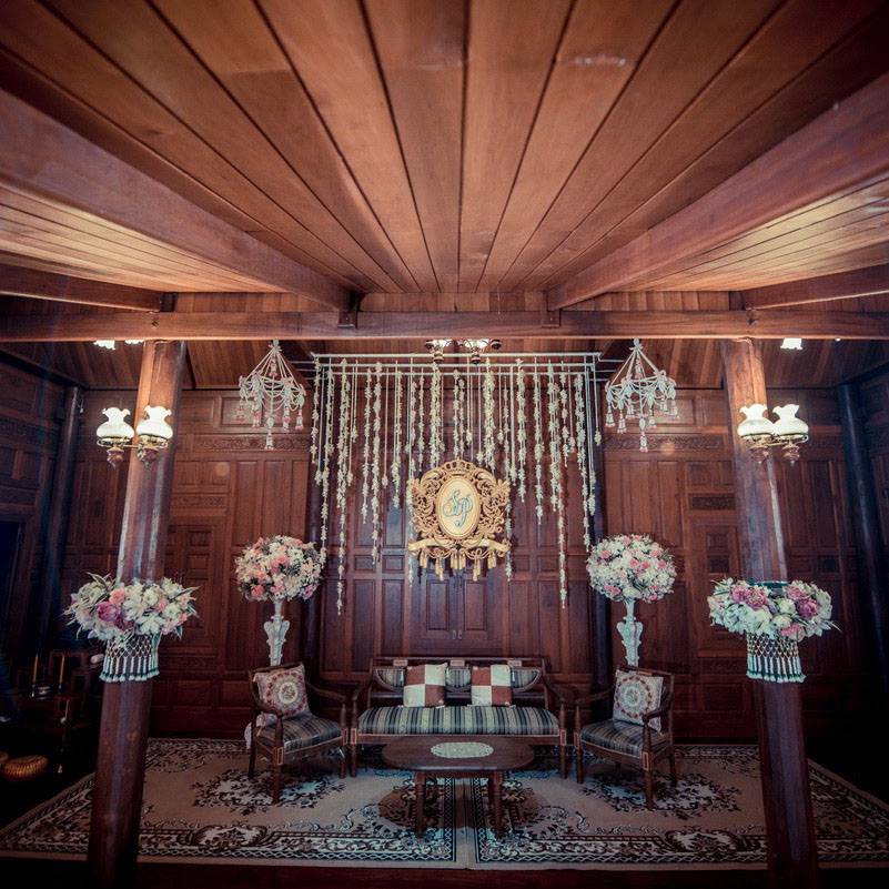 สถานที่จัดงานแต่งงาน บ้านมหาสวัสดิ์ บ้านเรือนไทยริมน้ำ