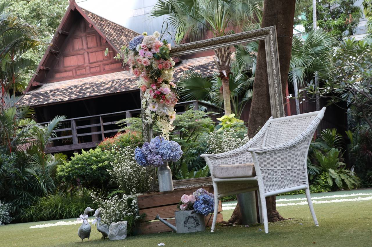 สยามสมาคม สถานที่จัดงานแต่งงาน จัดงานเลี้ยงในสวน