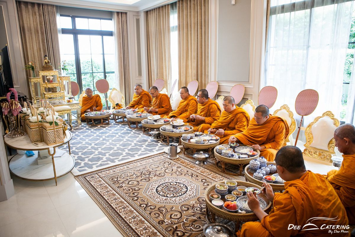 ทำบุญบ้าน เลี้ยงพระขึ้นบ้านใหม่ สะดวกสบาย ด้วยทีมจัดเลี้ยง ดีเคเทอริ่ง