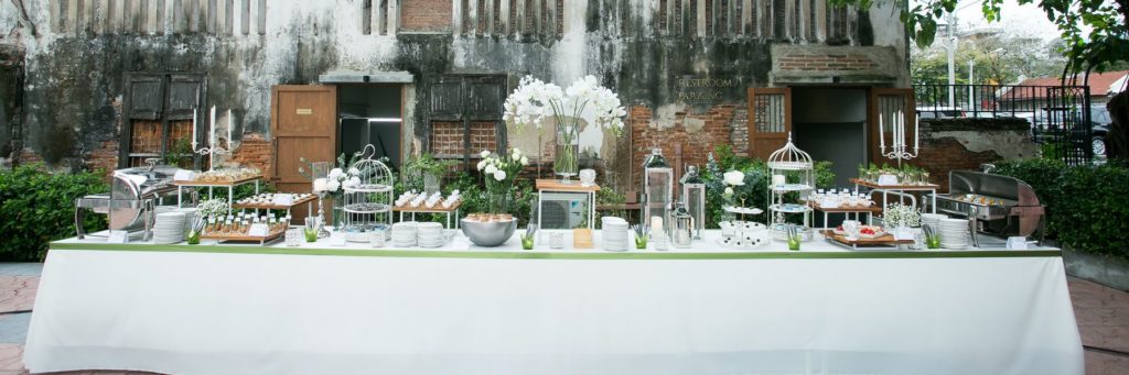 DeeCatering: Wedding at HouseNo1 Bangrak