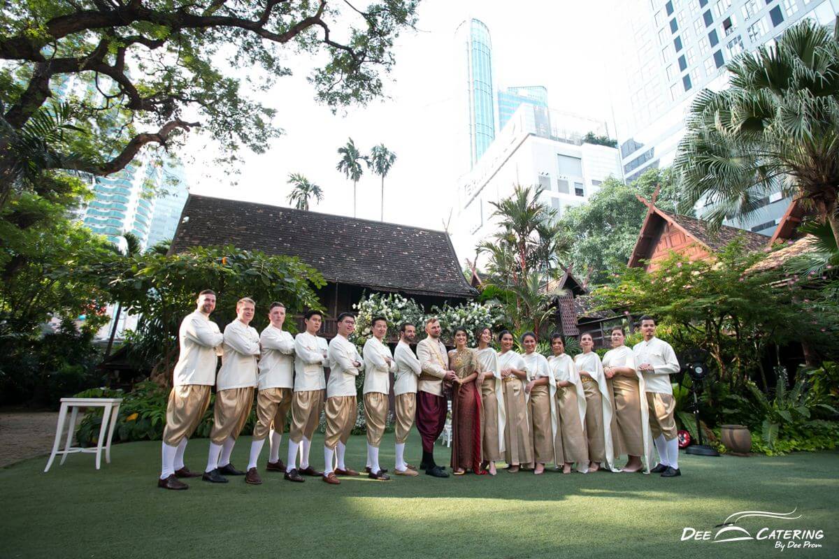 งานแต่งงานเช้า เลี้ยงฉลองเที่ยง ที่สยามสมาคม โดย ดีเคเทอริ่ง งานแต่งงานเช้า พิธีไทยเรียบง่าย ที่สยามสมาคม