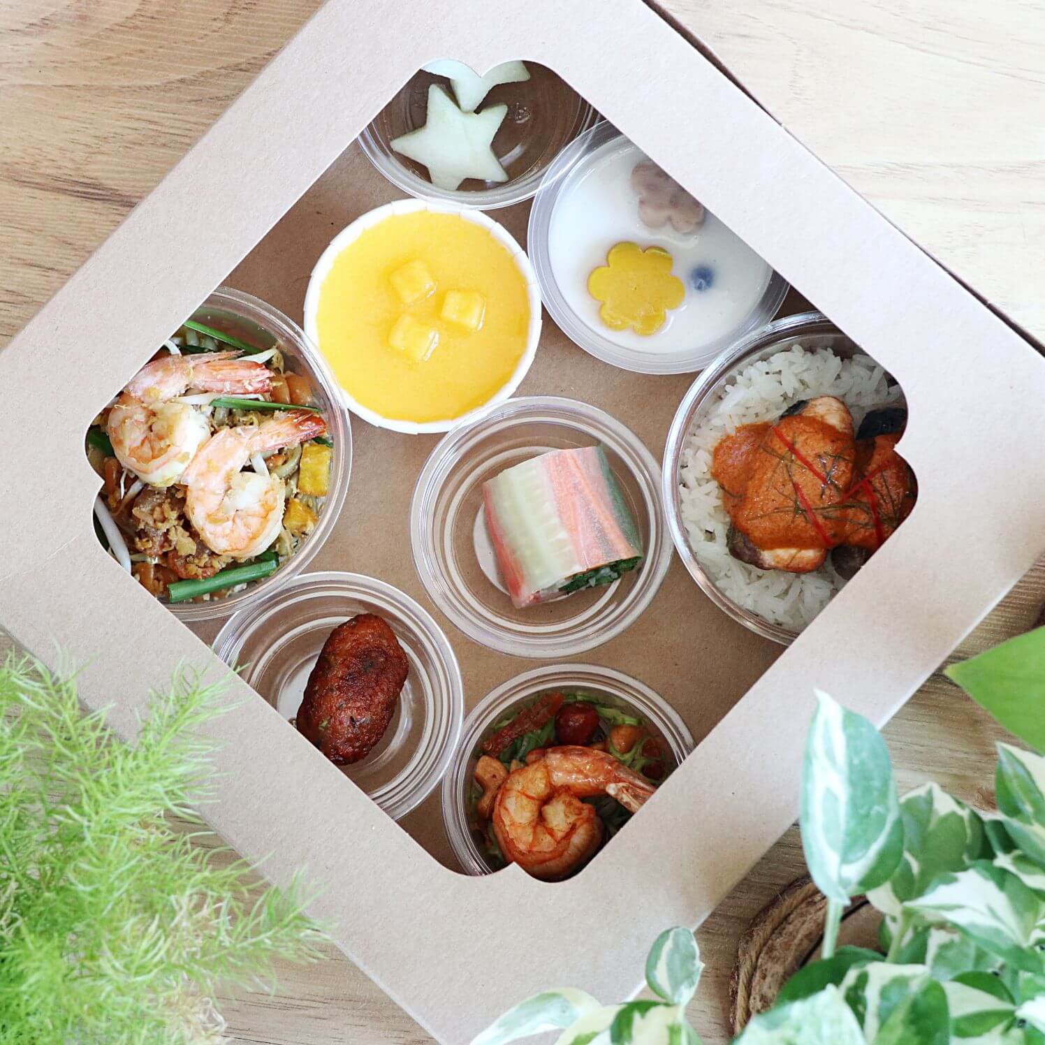 อาหารกล่อง_Premium_CocktailBox อาหารกล่องเก๋ๆ แบบค็อกเทล Cocktail Box