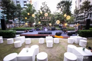 งานจัดเลี้ยง ค็อกเทล ให้ลูกบ้าน Laviq Condo อาหารโดยDeeCatering