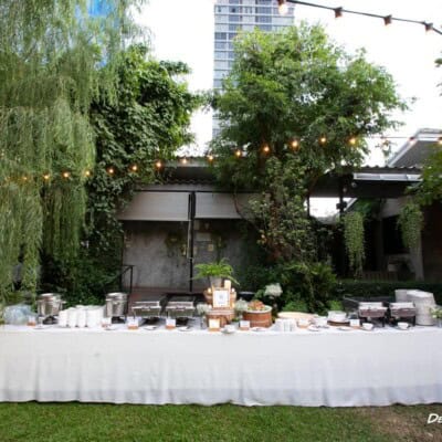 66Cottage จัดงานแต่งในสวน สวยๆ โดย ดีเคเทอริ่ง