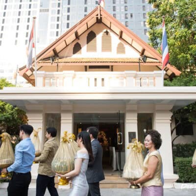 งานแต่งงาน ในสวน เก๋ๆ ที่สยามสมาคม