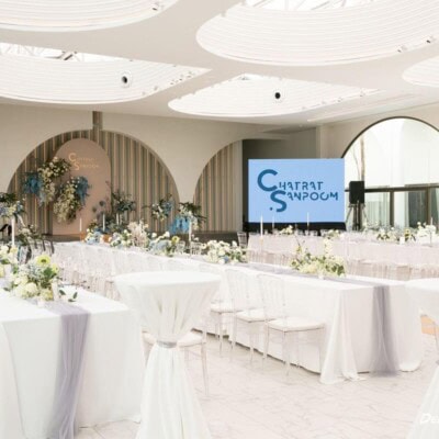 จัดเลี้ยง งานแต่งงาน ที่ Aube สถานที่จัดงานแต่งงาน สวยๆ