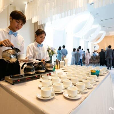 จัดเลี้ยง งานแต่งงาน ที่ Aube สถานที่จัดงานแต่งงาน สวยๆ