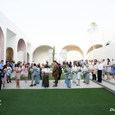 จัดเลี้ยง งานแต่งงาน ที่ Aube สถานที่จัดงานแต่งงาน สวยๆ