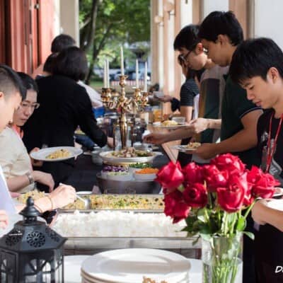 จัดบุฟเฟต์ รับจัดเลี้ยงนอกสถานที่ งานประชุมสัมมนา โดย ดี เคเทอริ่ง