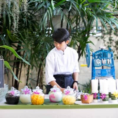จัดงานแต่งที่บ้าน ช่วงเช้า และเลี้ยงเที่ยง บรรยากาศในสวน โดย ดี เคเทอริ่ง