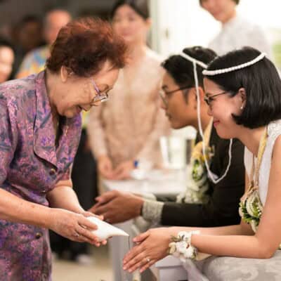 จัดงานแต่งที่บ้าน ช่วงเช้า และเลี้ยงเที่ยง บรรยากาศในสวน โดย ดี เคเทอริ่ง