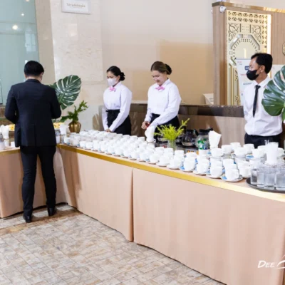 DeeCatering รับจัดเลี้ยงสัมมนา อาหาร set menu
