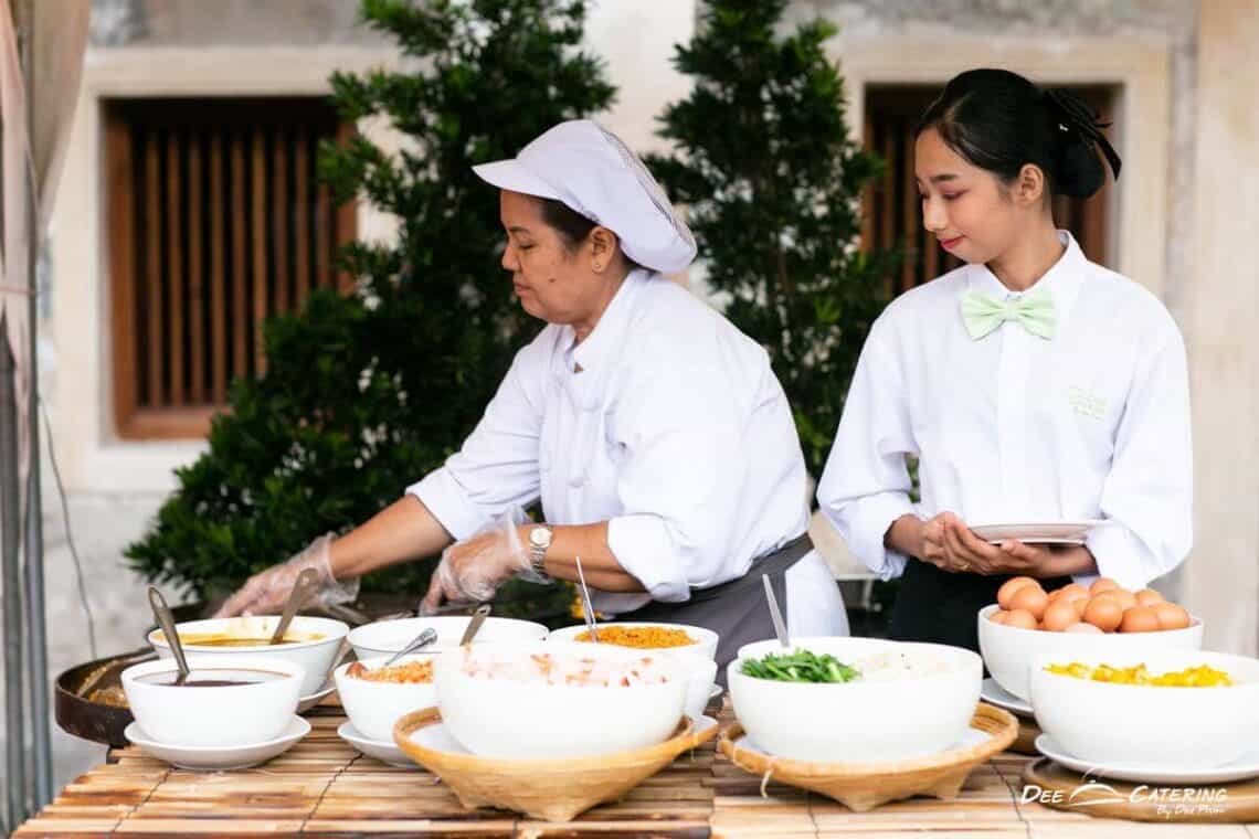 ล้ง 1919 สถานที่จัดงานเลี้ยง จัดเลี้ยงบุฟเฟต์ อาหารบุฟเฟต์ ซุ้มอาหาร ออกร้าน