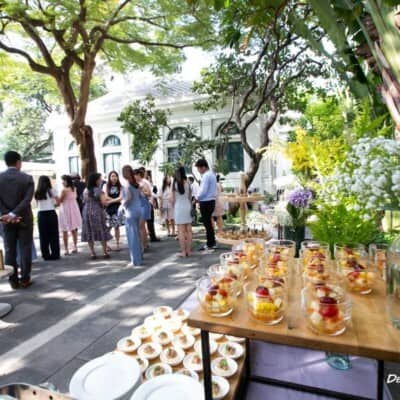 จัดงานแต่งงานในสวน แบบค็อกเทล ที่ Nelson Hay โดย ดีเคเทอริ่ง