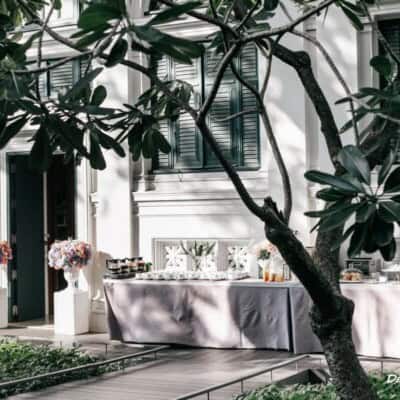จัดงานแต่งงานในสวน แบบค็อกเทล ที่ Nelson Hay โดย ดีเคเทอริ่ง