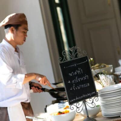 งานแต่งงานในสวน ที่ วิลล่าเดอบัว