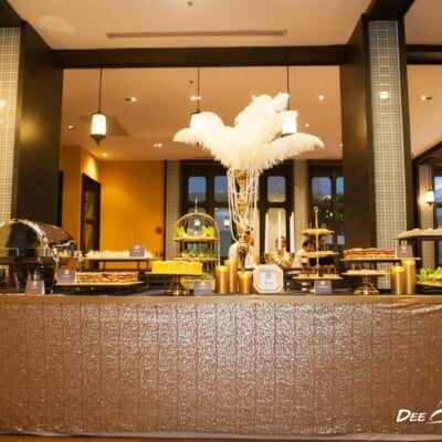 Gasby Theme Wedding Party