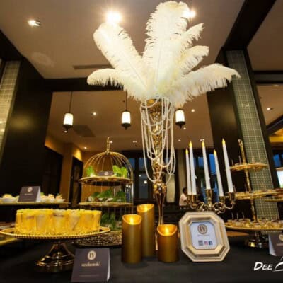 Gasby Theme Wedding Party
