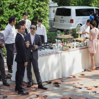 งานแต่งงานในโบสถ์ คุณกุ๊บกิ๊บ คุณบี้