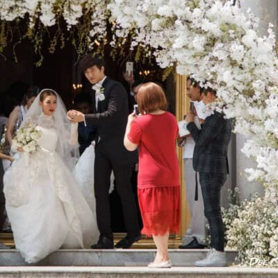 งานแต่งงานในโบสถ์ คุณกุ๊บกิ๊บ คุณบี้