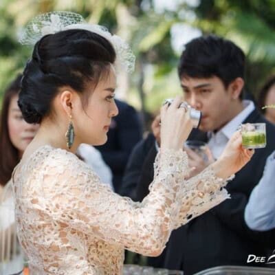 งานแต่งงานในโบสถ์ คุณกุ๊บกิ๊บ คุณบี้