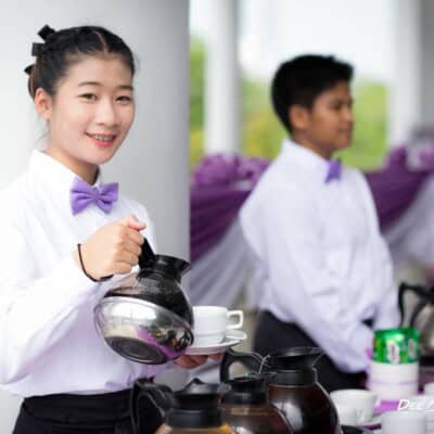 จัดเลี้ยง งานรับเสด็จ โดยดีเคเทอริ่ง บริการจัดเลี้ยง ระดับคุณภาพ
