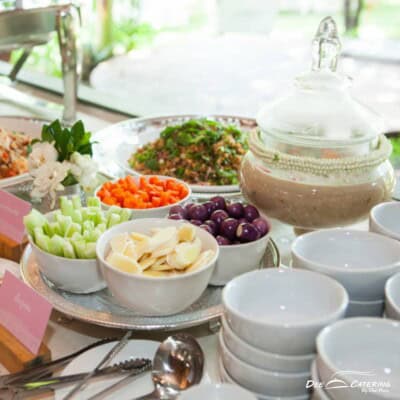 จัดเลี้ยงบุฟเฟต์อาหารไทย และเบรคขนมไทย