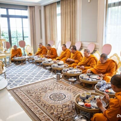 ทำบุญบ้าน เลี้ยงพระเพล ขึ้นบ้านใหม่