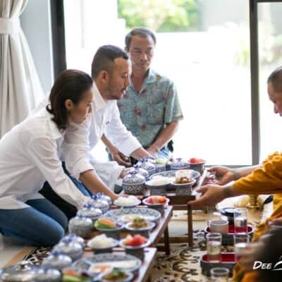 ทำบุญเลี้ยงพระ ทำบุญขึ้นบ้านใหม่
