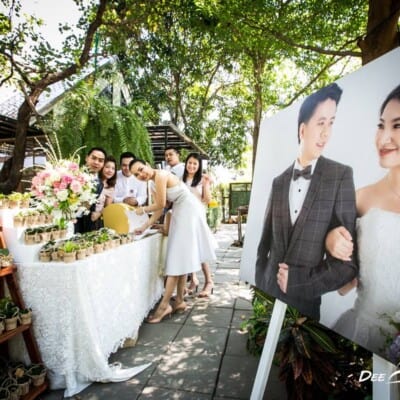 จัดงานแต่งงาน บ้านมหาสวัสดิ์ เรือนไทยสวยๆริมน้ำ