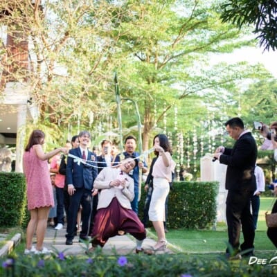 จัดงานแต่งงาน บ้านมหาสวัสดิ์ เรือนไทยสวยๆริมน้ำ