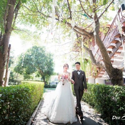 จัดงานแต่งงาน บ้านมหาสวัสดิ์ เรือนไทยสวยๆริมน้ำ