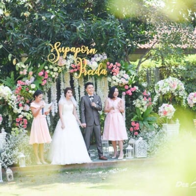 จัดงานแต่งงาน บ้านมหาสวัสดิ์ เรือนไทยสวยๆริมน้ำ
