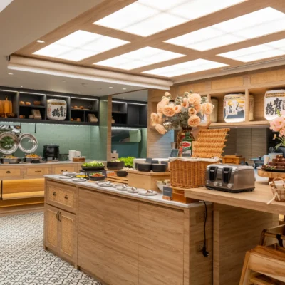 ฉลองครบรอบแต่งงานแสนโรแมนติกที่ Origami ร้านอาหารจัดเลี้ยงในโรงแรมมีห้องส่วนตัว