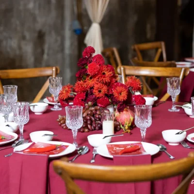 WeddingParty จัดเลี้ยงอาหารโต๊ะไทยงานแต่ง | DeeCatering