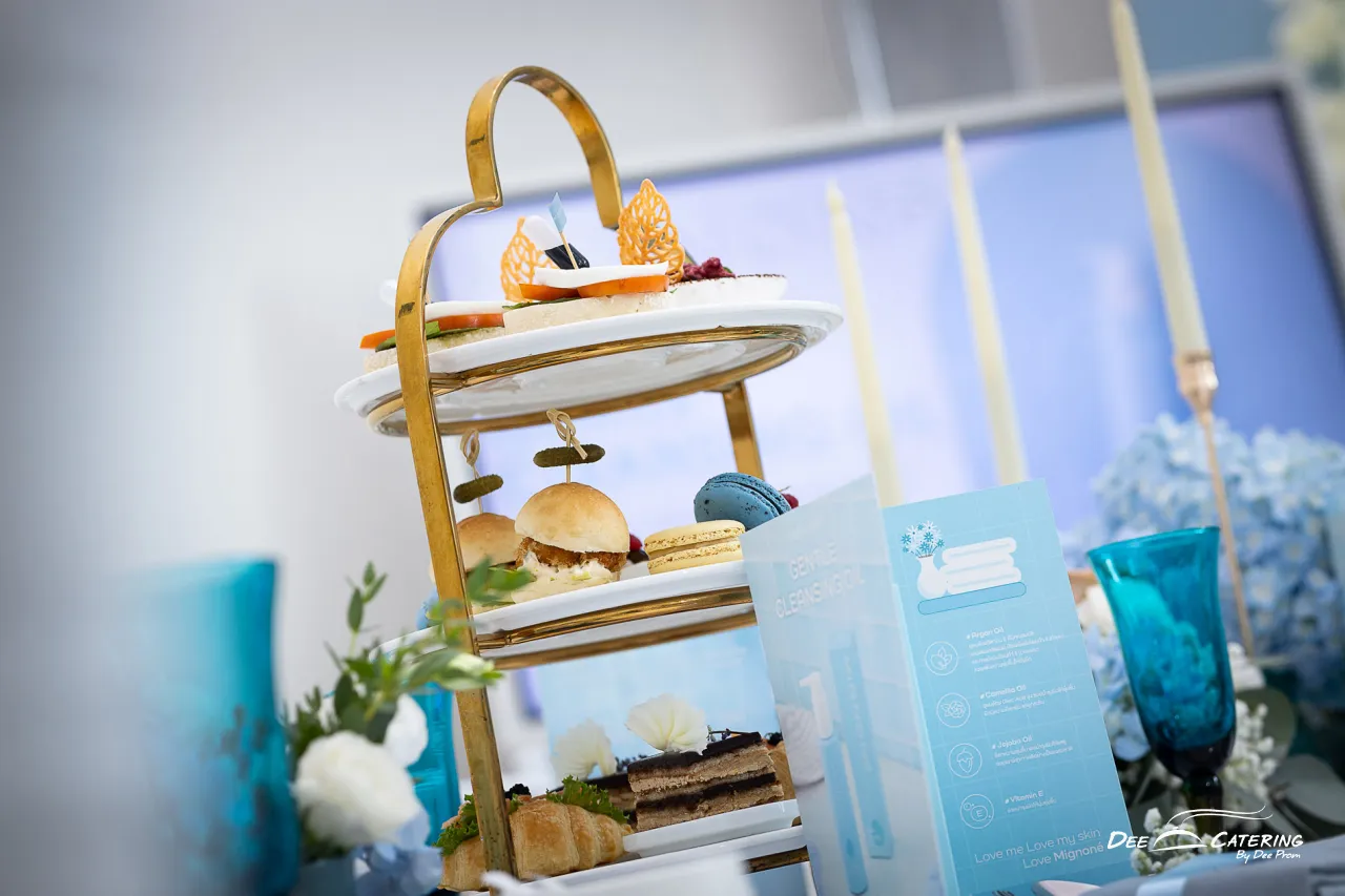 HighTea ราชินีงานจัดเลี้ยงอาหารว่างเบรคสวยๆ อร่อย เลอค่า | DeeCateirng
